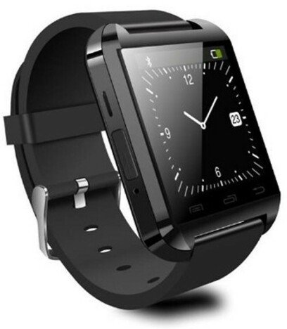 Smartwatch iUni U8+, BT, LCD 1.44 inch, Notificari, Negru