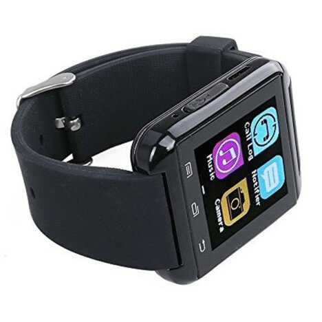 Smartwatch iUni U8+, BT, LCD 1.44 inch, Notificari, Negru